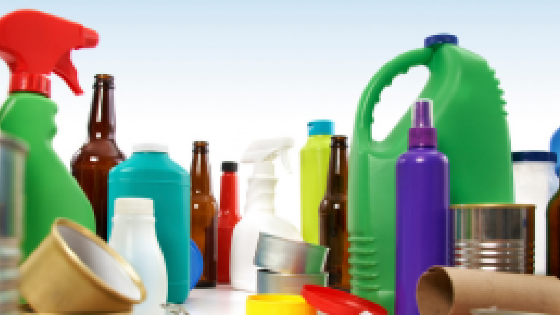 Various cleaning products